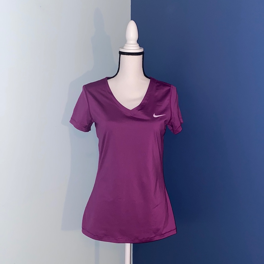 Nike Dri - Fit purple active top